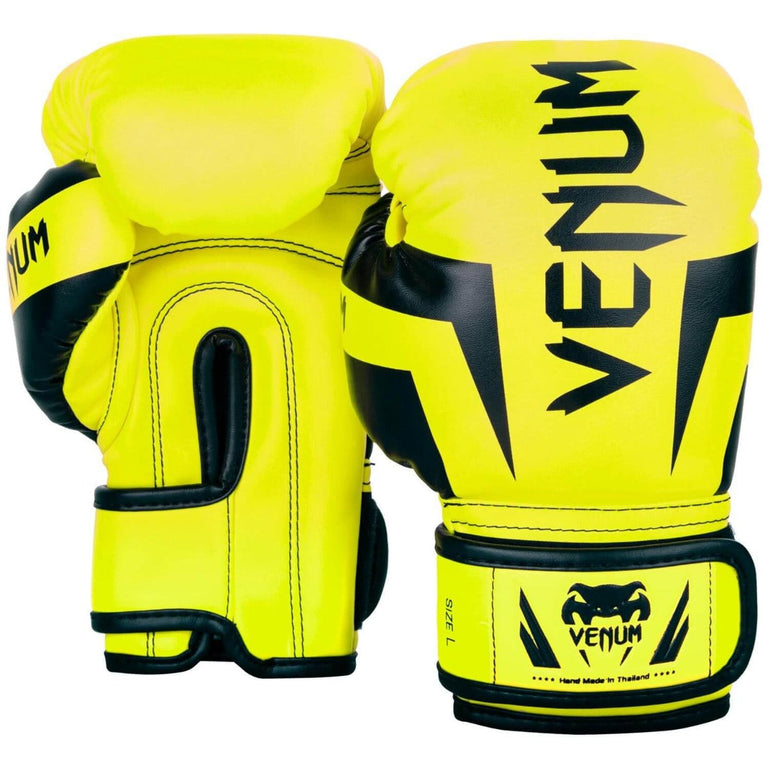 Venum Boxing gloves Elite Kids Neon Yellow
