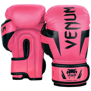 Venum Boxing gloves Elite Kids Neon Pink