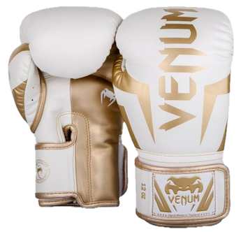 Venum Boxing Gloves Elite White/Gold