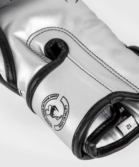 Venum Boxing Gloves Elite Silver/Black