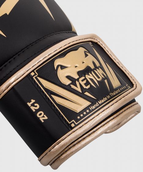 Venum Boxing gloves Elite Black/Gold