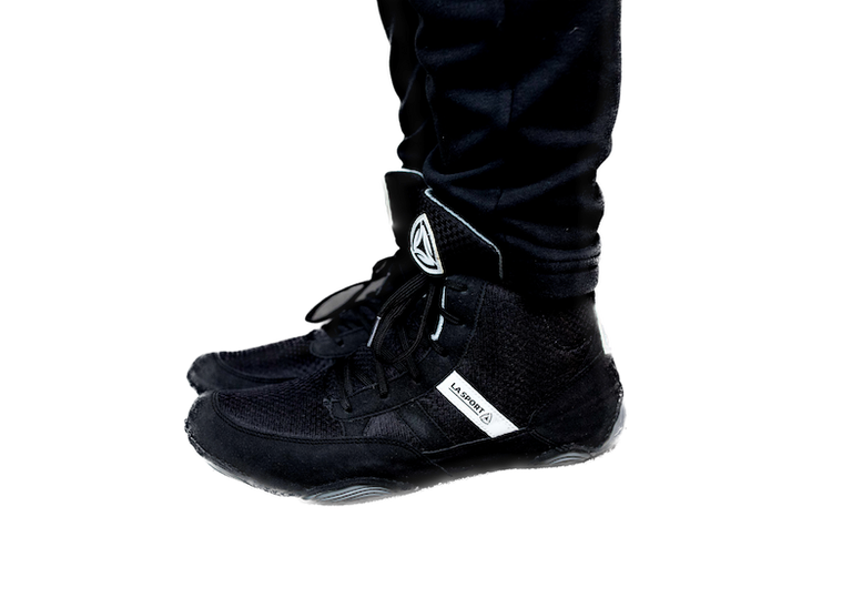 LA Sport Wrestling shoes Black
