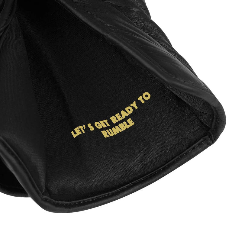 Rumble Boxing Gloves PU Beginner Black/Gold