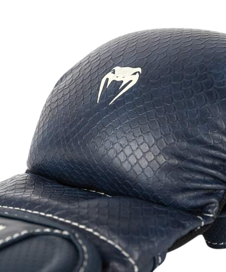 Venum MMA Gloves Sparring Impact Evo Scales Midnight Blue