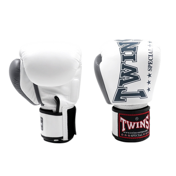 Twins Boxing Gloves BGVL 8 White/Grey