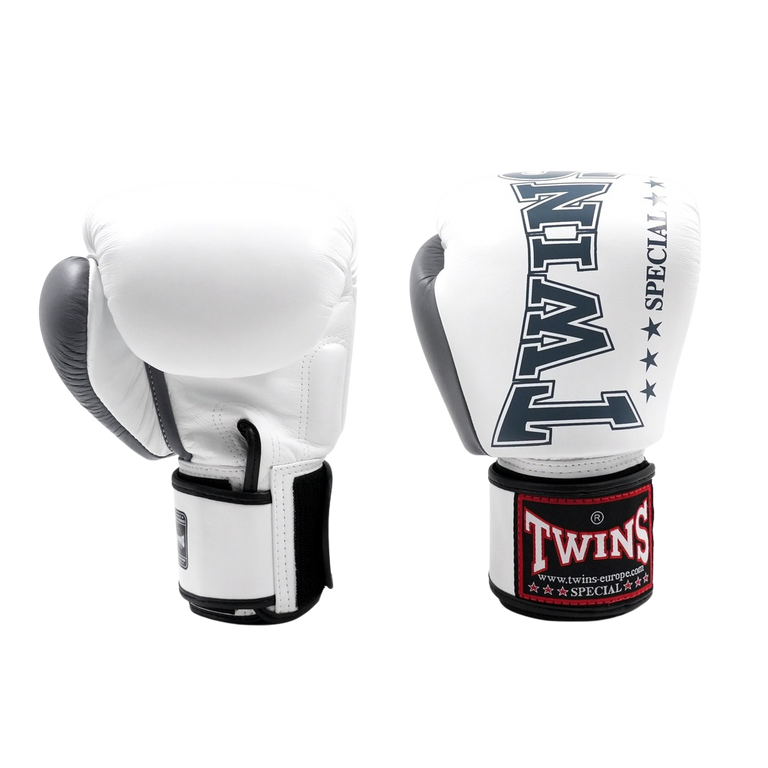 Twins Boxing Gloves BGVL 8 White/Grey