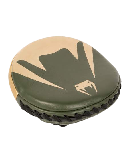 Venum Pro Boxing Mini Curved Hand Pads Khaki/Gold