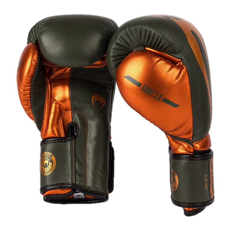 Venum Boxing gloves Giant 3.0 Leather Khaki/Bronze
