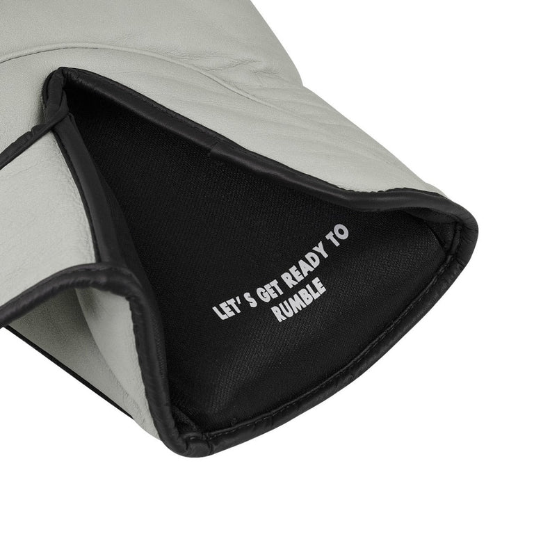 Rumble Boxing Gloves Leather R-Line Grey