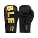 Rumble Kickboxing set Boxing glove Undefeated PU & Rumble Shin guard Beginner Black/Gold