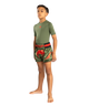 Venum Kickboxing Shorts Inferno Army Green/Orange