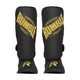 Rumble Kickboxing set Boxing glove Undefeated PU & Rumble Shin guard Beginner Black/Gold