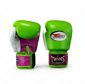 Twins Boxing Gloves BGVL 3 Purple/Green/White