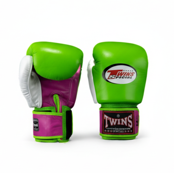 Twins Boxing Gloves BGVL 3 Purple/Green/White