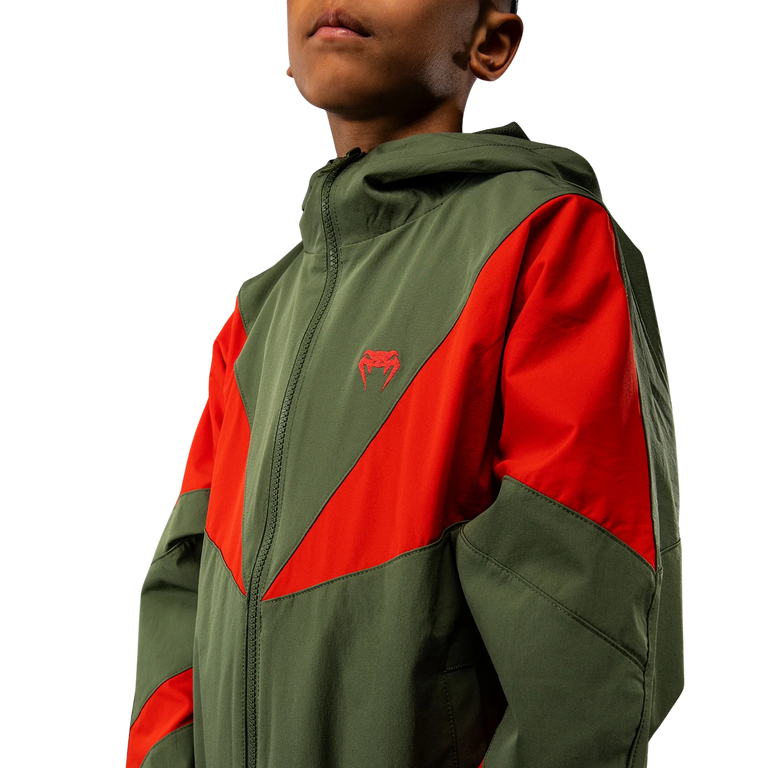 Venum Vectra Track Jacket Kids Green/Orange