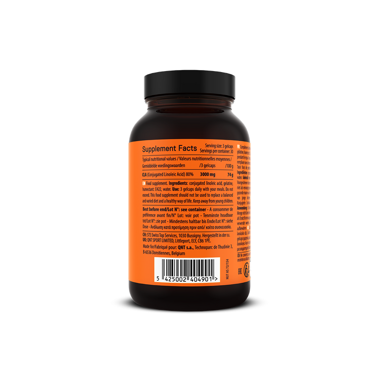 QNT CLA 100% pure Gelcaps 90 caps