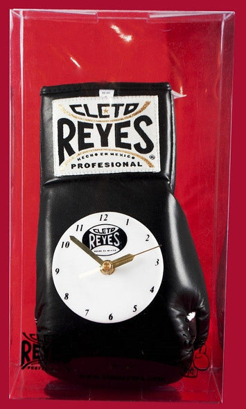 Cleto Reyes Boxing Glove Clock Black