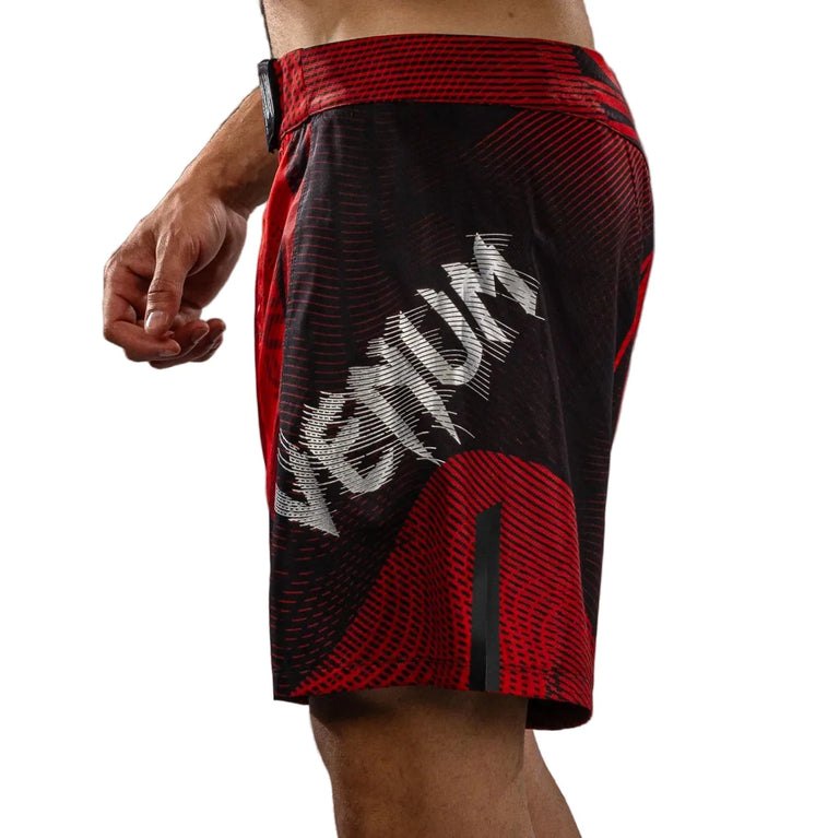 Venum Galactic 3.0 Fight Shorts Red/Silver