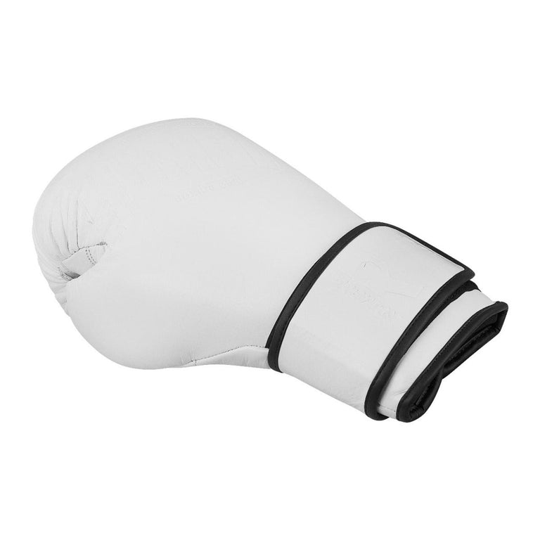 Rumble Boxing Gloves Leather R-Line White