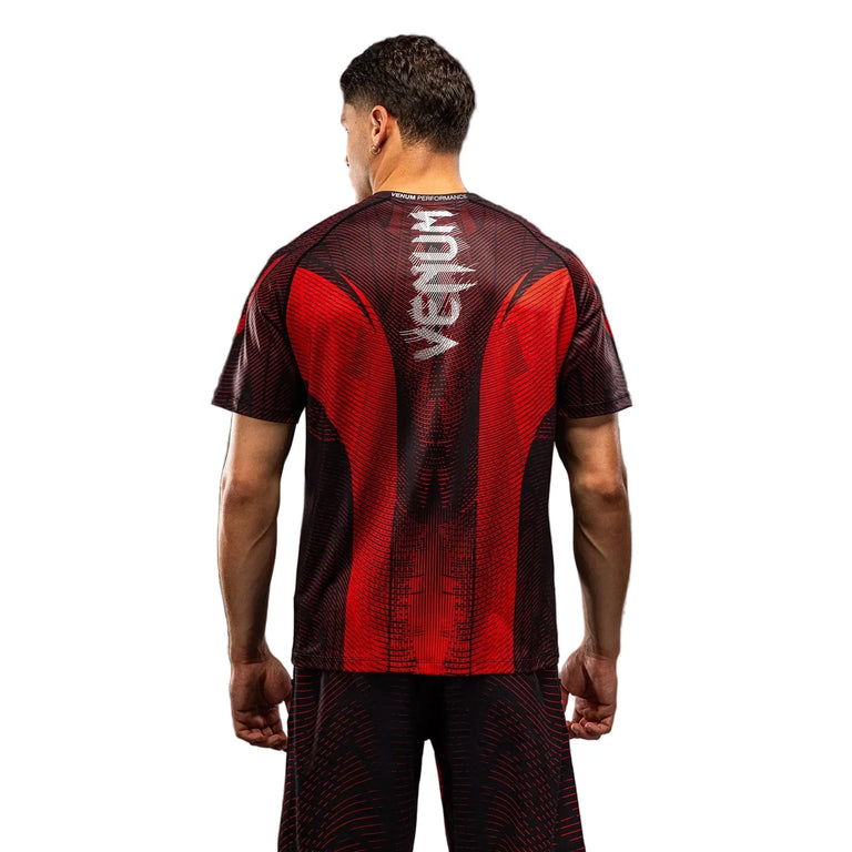 Venum Galactic 3.0 Dry Tech T-Shirt Red/Silver