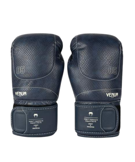 Venum Kickboxing Set Impact Evo Scales Midnight Blue