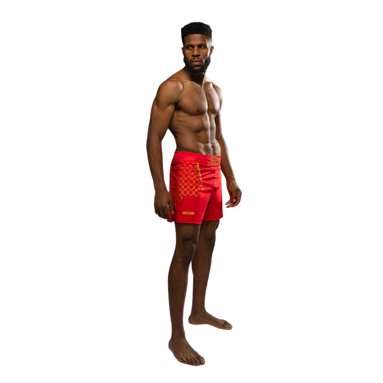 Venum X WOW FC Fightshort Fiery Red