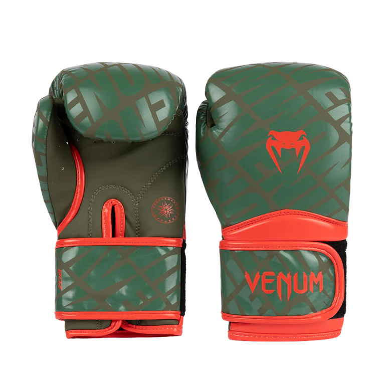 Venum Boxing Gloves Contender 1.5 XT Kids Army Green