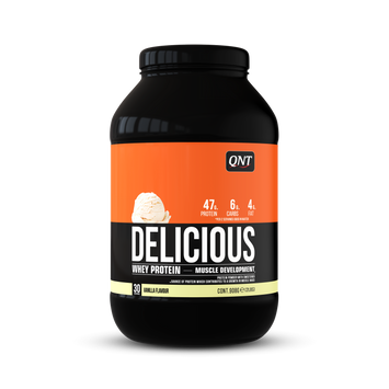 QNT Delicious Whey Protein 908 grams Vanilla