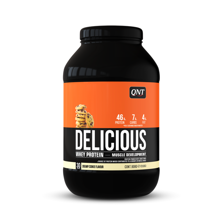 QNT Delicious Whey Protein 908 grams Coconut