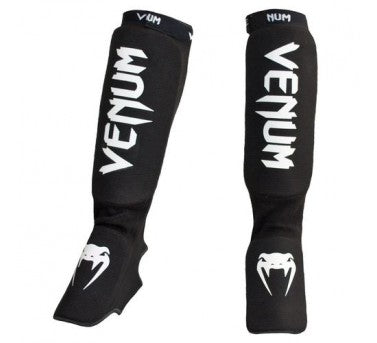 Venum Shin Guards Kontact Instep Black/White
