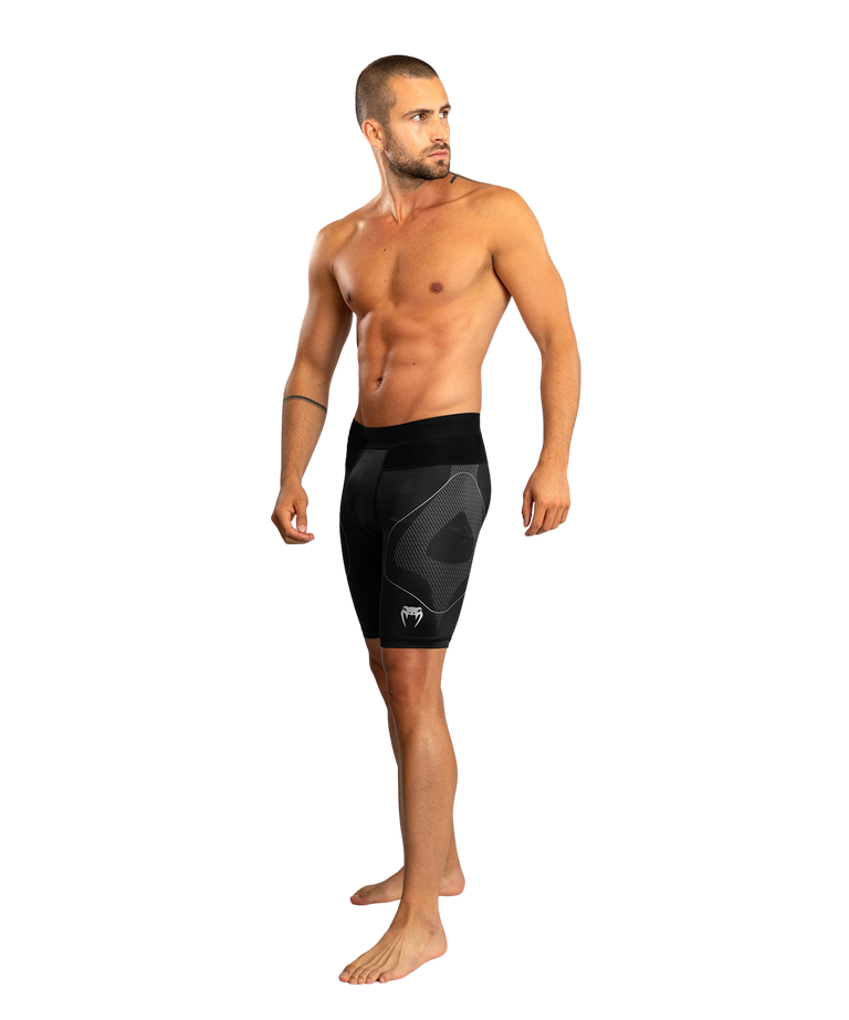 Venum Vale Tudo Short Nexus Black/Silver