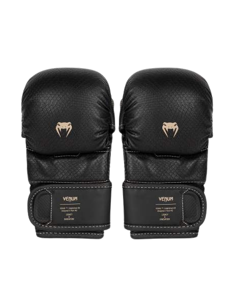 Venum MMA Gloves Sparring Impact Evo Scales Black