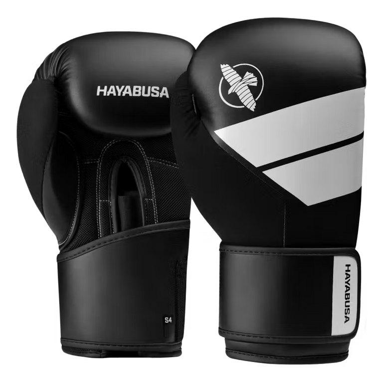 Hayabusa Boxing Gloves S4 Black/White