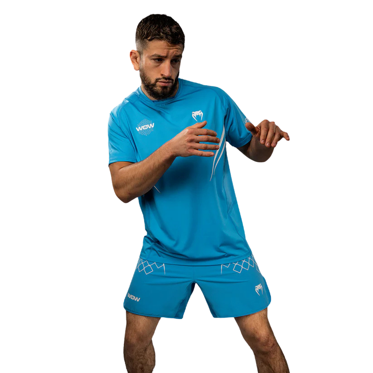 Venum X WOW FC Dry-Tech T-shirt Ocean Blue