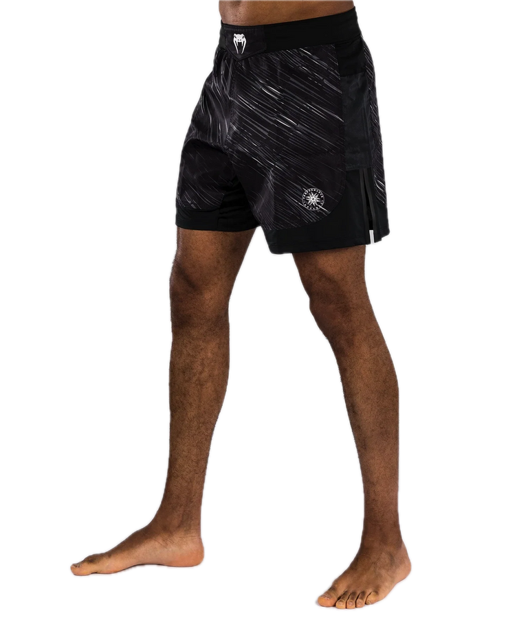 Venum Fight Shorts Rapid Black/Storm Grey