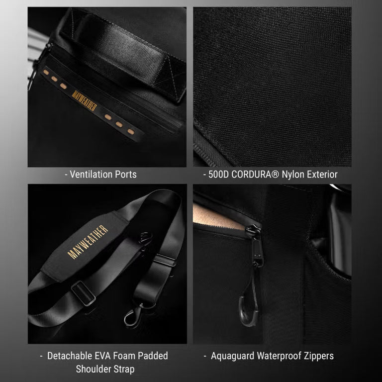 Hayabusa Mayweather Airstream Duffle Bag Black/Gold