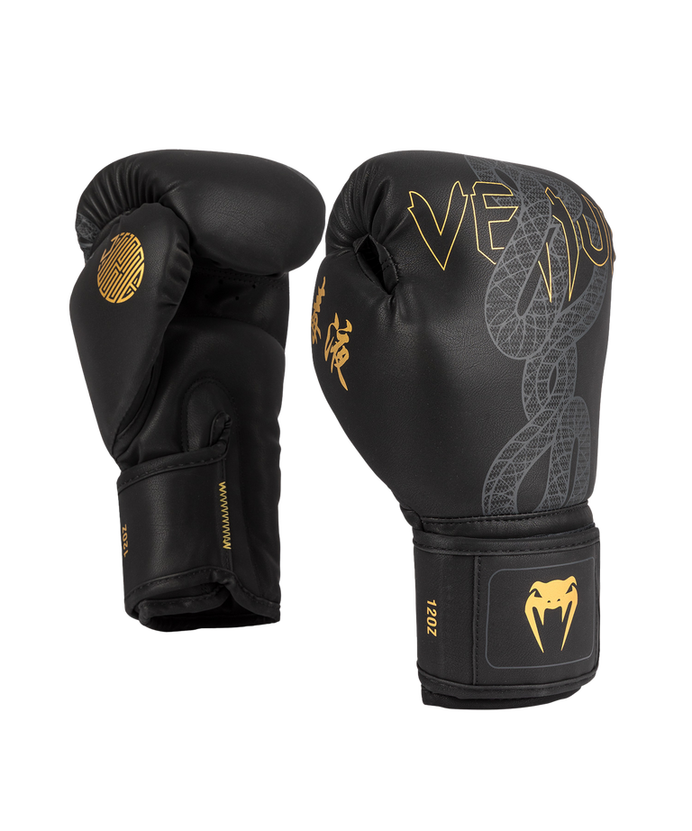 Venum Boxing Gloves Serpenti Black/Silver/Gold