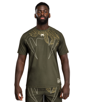 Venum Dry Tech T-shirt Serpenti Khaki/Bronze/Ivory