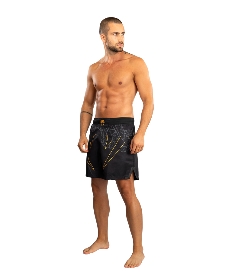 Venum Fightshort Serpenti Black/Silver/Gold