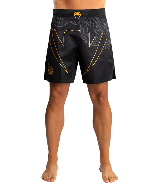 Venum Fightshort Serpenti Black/Silver/Gold