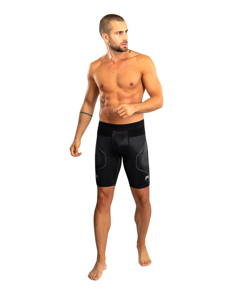 Venum Vale Tudo Short Nexus Black/Silver