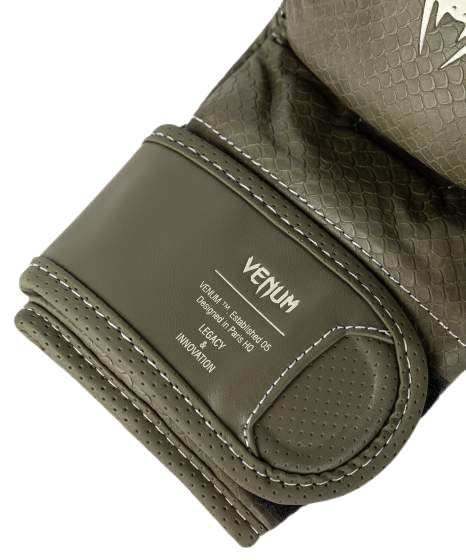 Venum MMA Gloves Sparring Impact Evo Scales Army Green