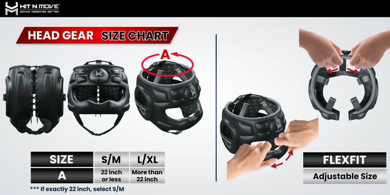 Hit N Move Headgear Face Saver Silver