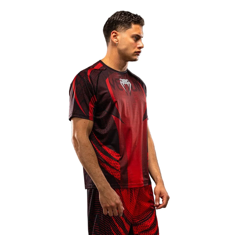 Venum Galactic 3.0 Dry Tech T-Shirt Red/Silver