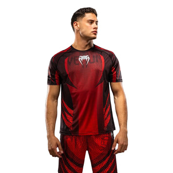Venum Galactic 3.0 Dry Tech T-Shirt Red/Silver