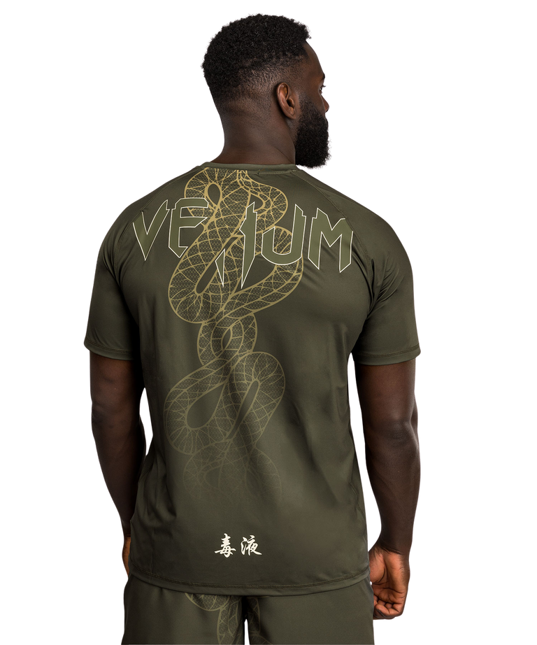 Venum Dry Tech T-shirt Serpenti Khaki/Bronze/Ivory