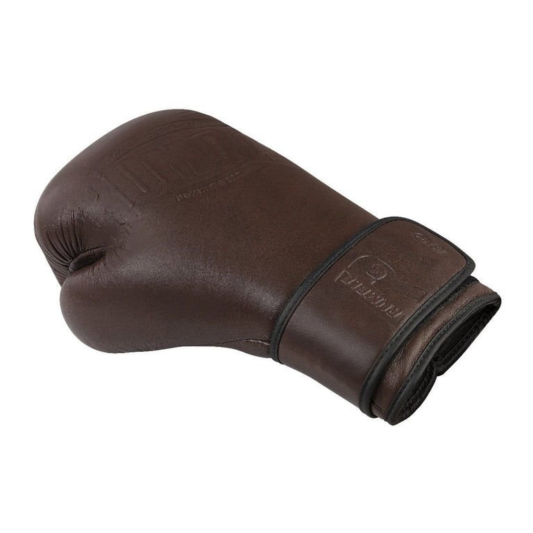 Rumble Boxing Gloves Leather R-Line Brown