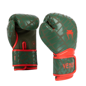 Venum Boxing Gloves Contender 1.5 XT Kids Army Green