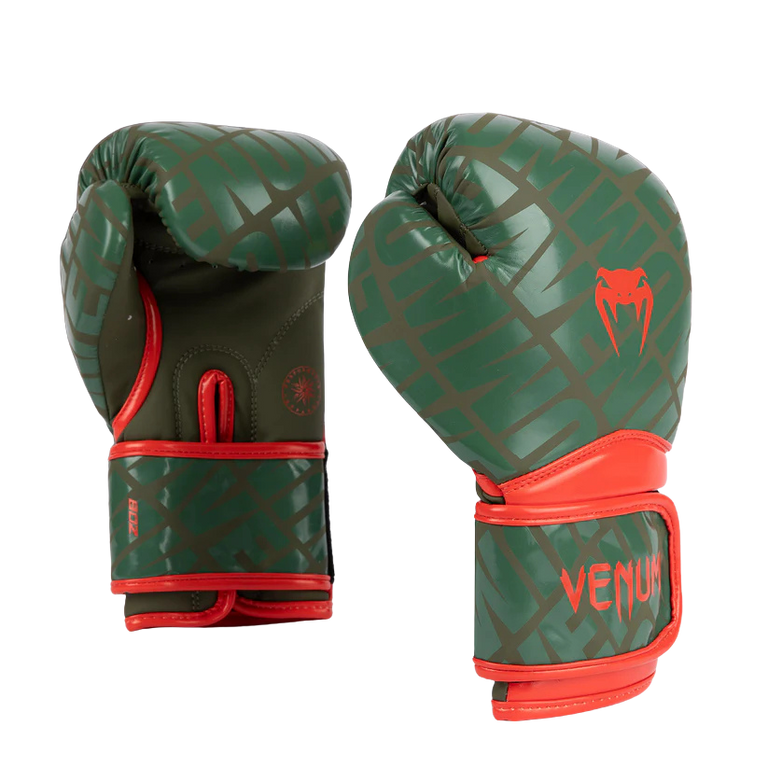 Venum Boxing Gloves Contender 1.5 XT Kids Army Green