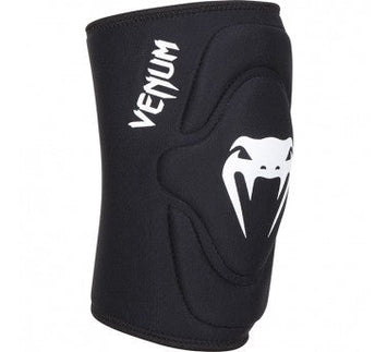 Venum Knee Guards Kontact Lycra/Gel Black/White